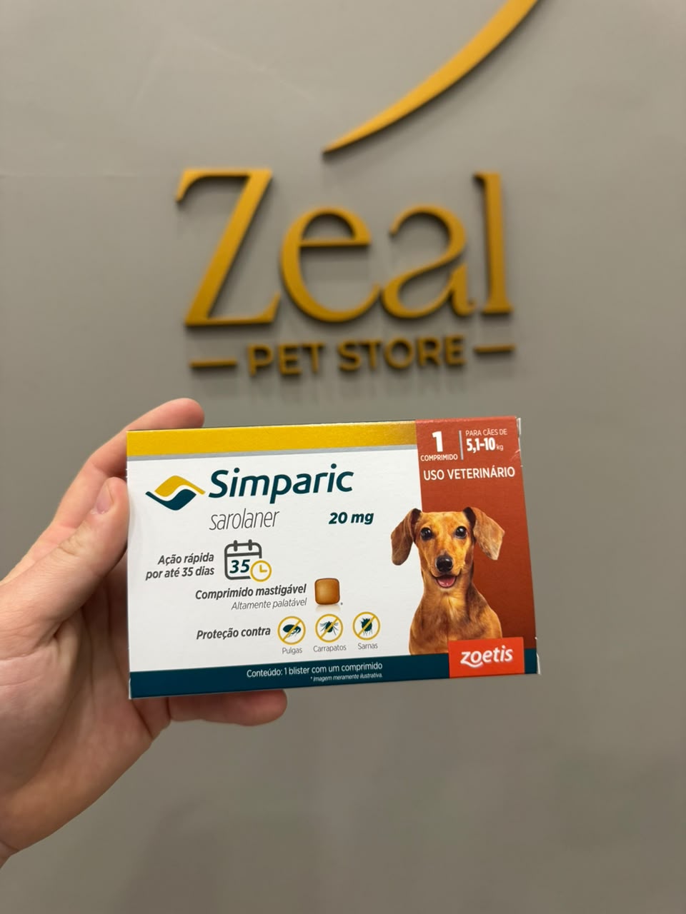 Caixa de Simparic 20 mg